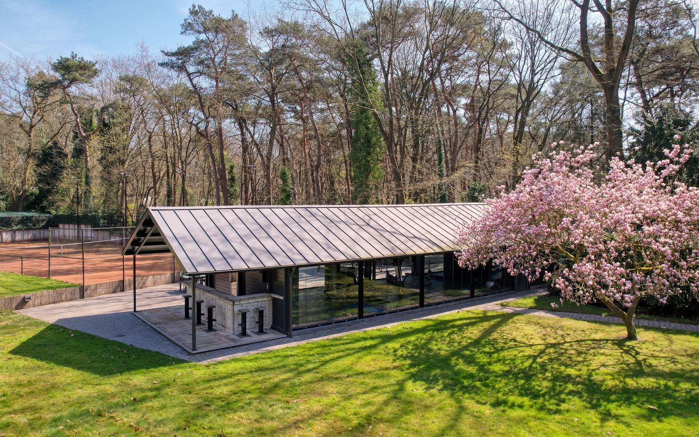 De villa in Bosch en Duin