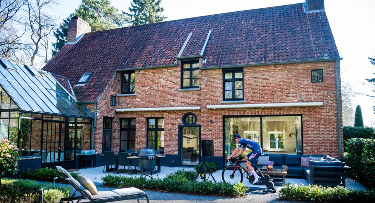De villa van Mathieu van der Poel in België