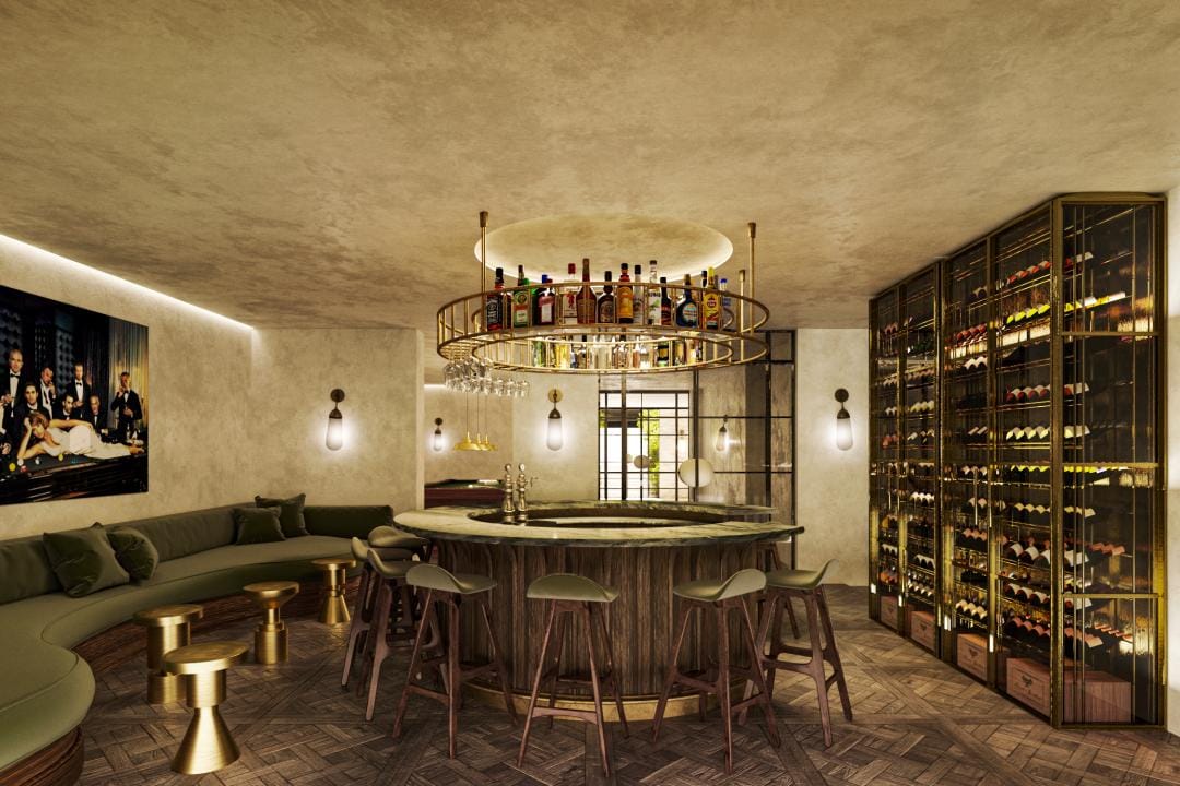 De villa in Amsterdam