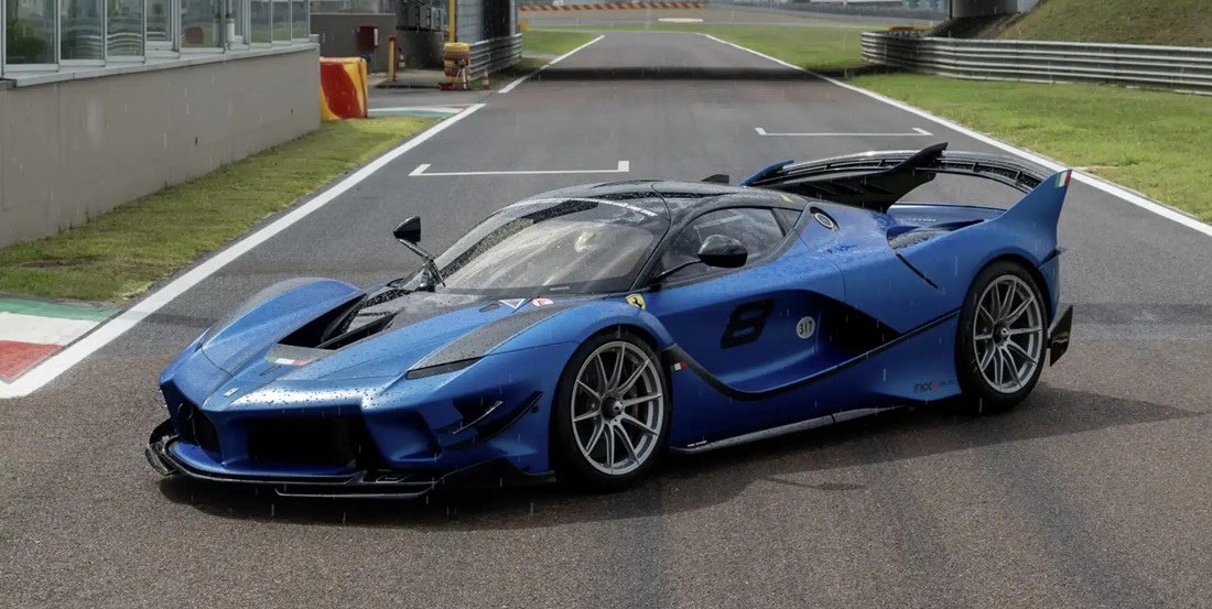 Een wagen uit Ferrari's XX 'Holy Trinity'